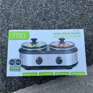 TRU Dual Crock Buffet Slow Cooker